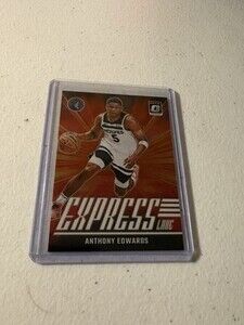 2024-25 Panini Donruss Optic - Express Lane Anthony Edwards #7 Holo Prizm